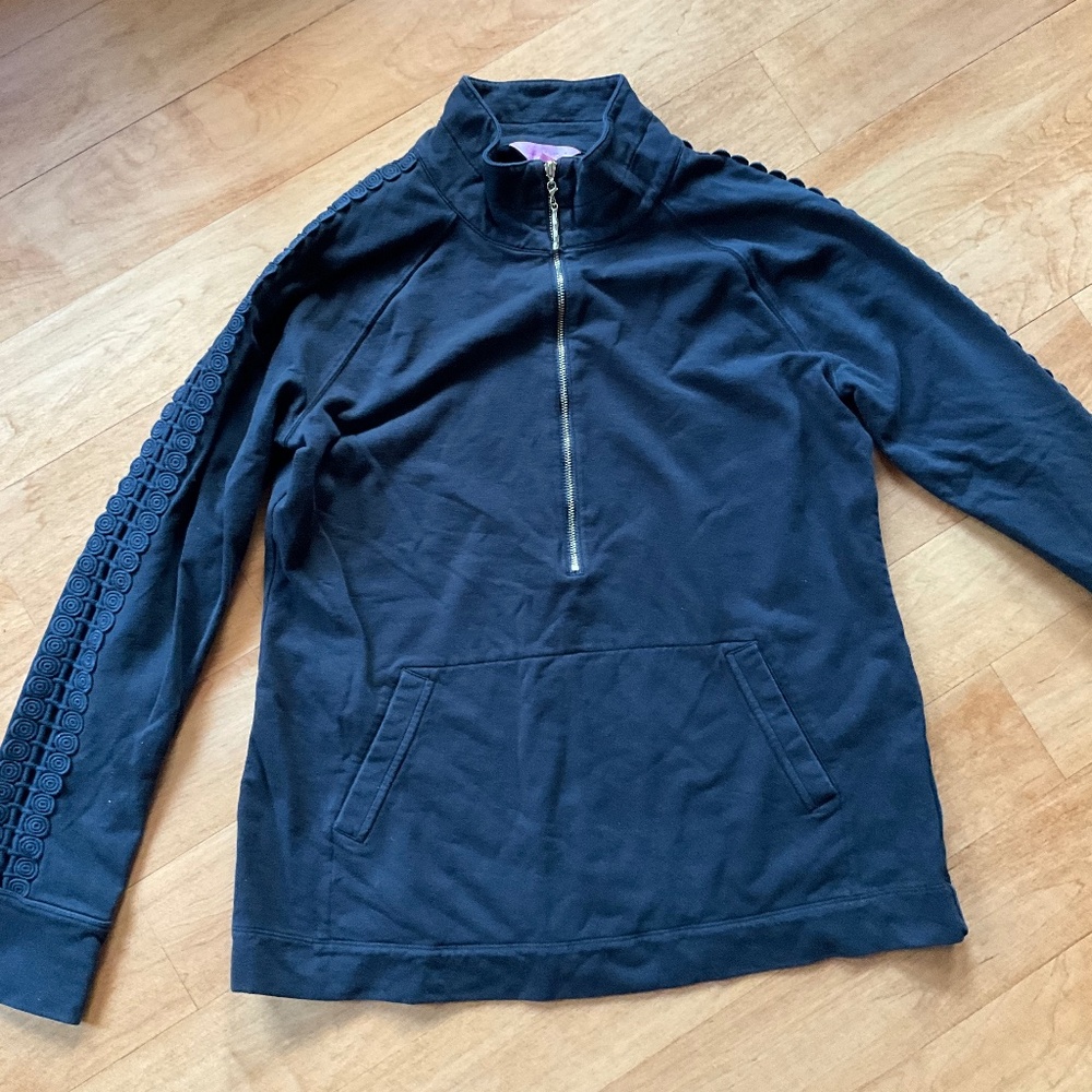 Lilly Pulitzer Black Sweatshirt